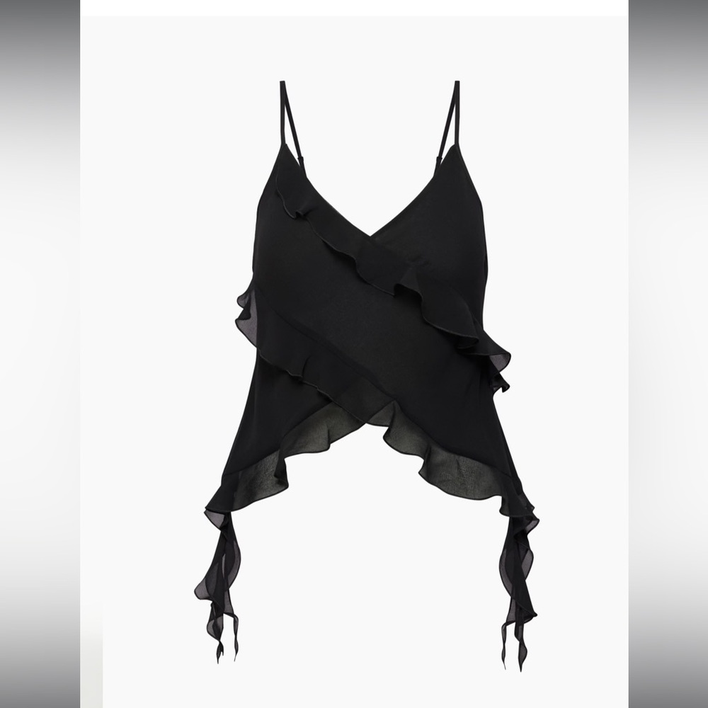 Aritzia ruffle top